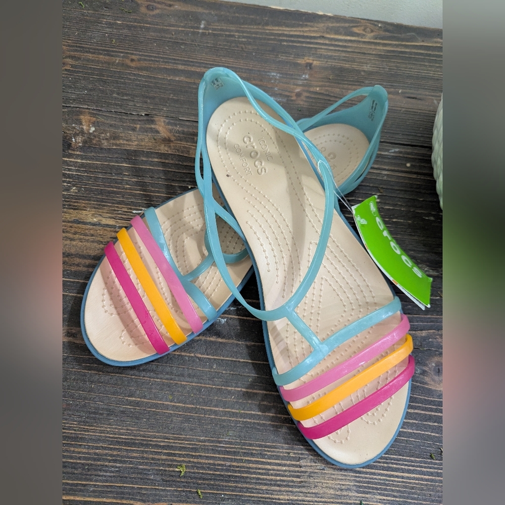 NWT Crocs Isabella Sandals Size 11